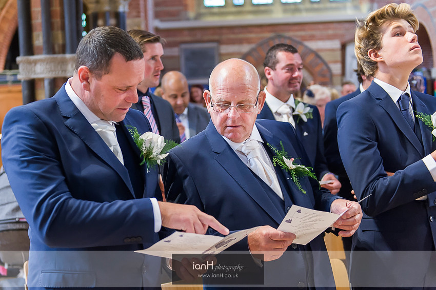 Ushers at Lyndhurst wedding