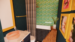boutique hotel bathroom
