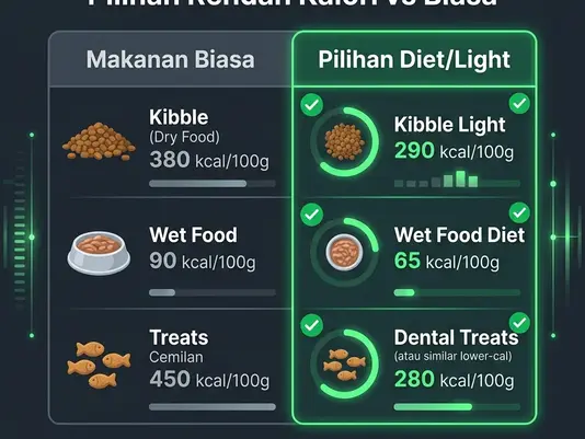 Makanan Kucing untuk Kurangkan Berat Badan: Panduan Diet 2026