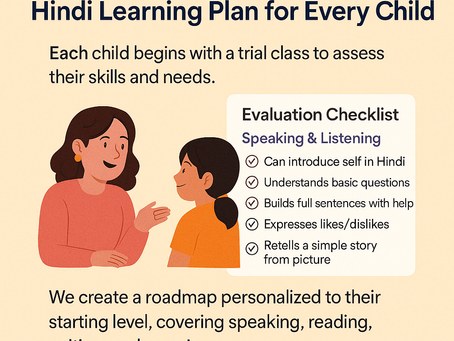 How We Create a Personalized online Hindi Learning Plan for Every kid