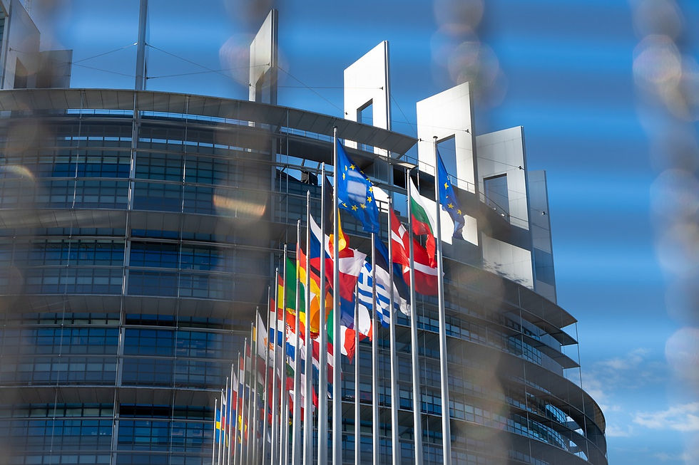 Europe palace, Europe, Flags image © USA-Reiseblogger / Pixabay Content License / pixabay