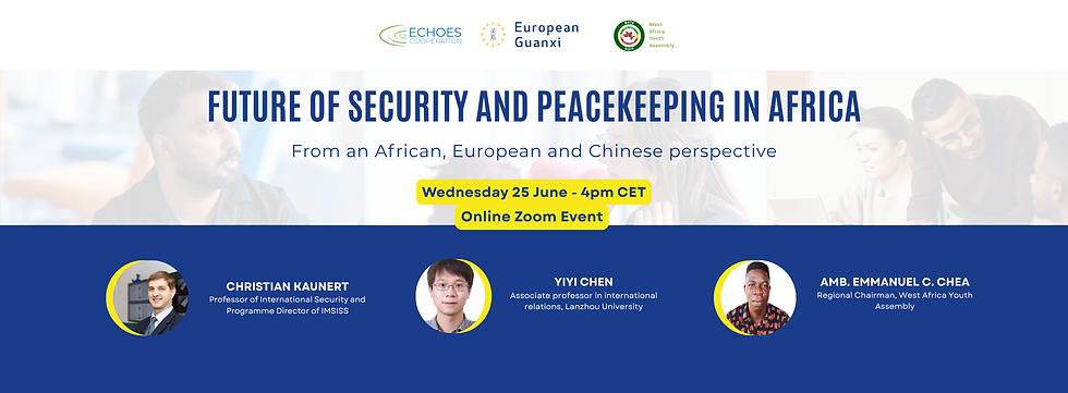 The Future of Security and Peacekeeping in Africa