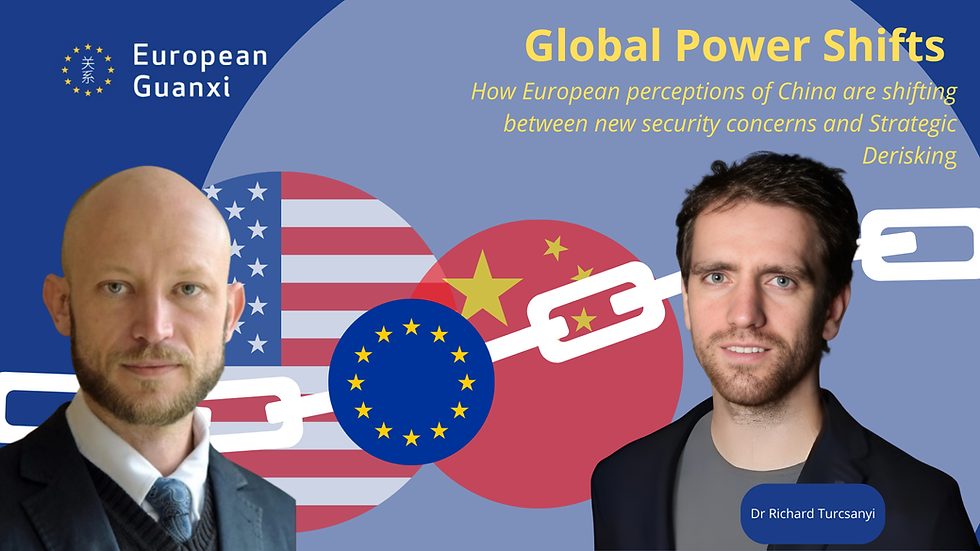Global Power Shifts: European Perceptions of China Between Security Concerns and Strategic Derisking