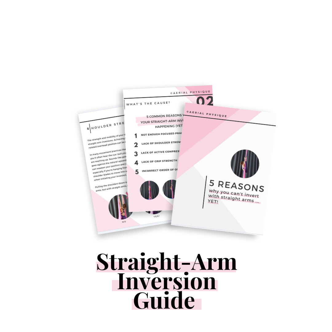 Straight-Arm Invert Freebie | Aerial Physique