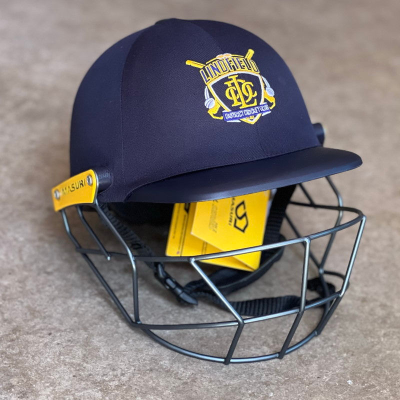 Junior CLine Plus Steel Cricket Helmet Masuri Lindfield Cricket