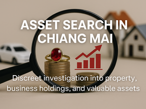 Asset Search in Chiang Mai: When You Need to Know What Someone Really Owns