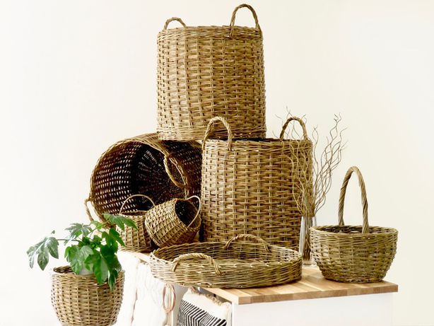 wicker baskets