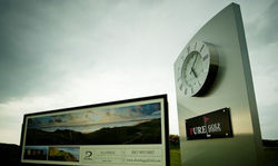 Promotional clock