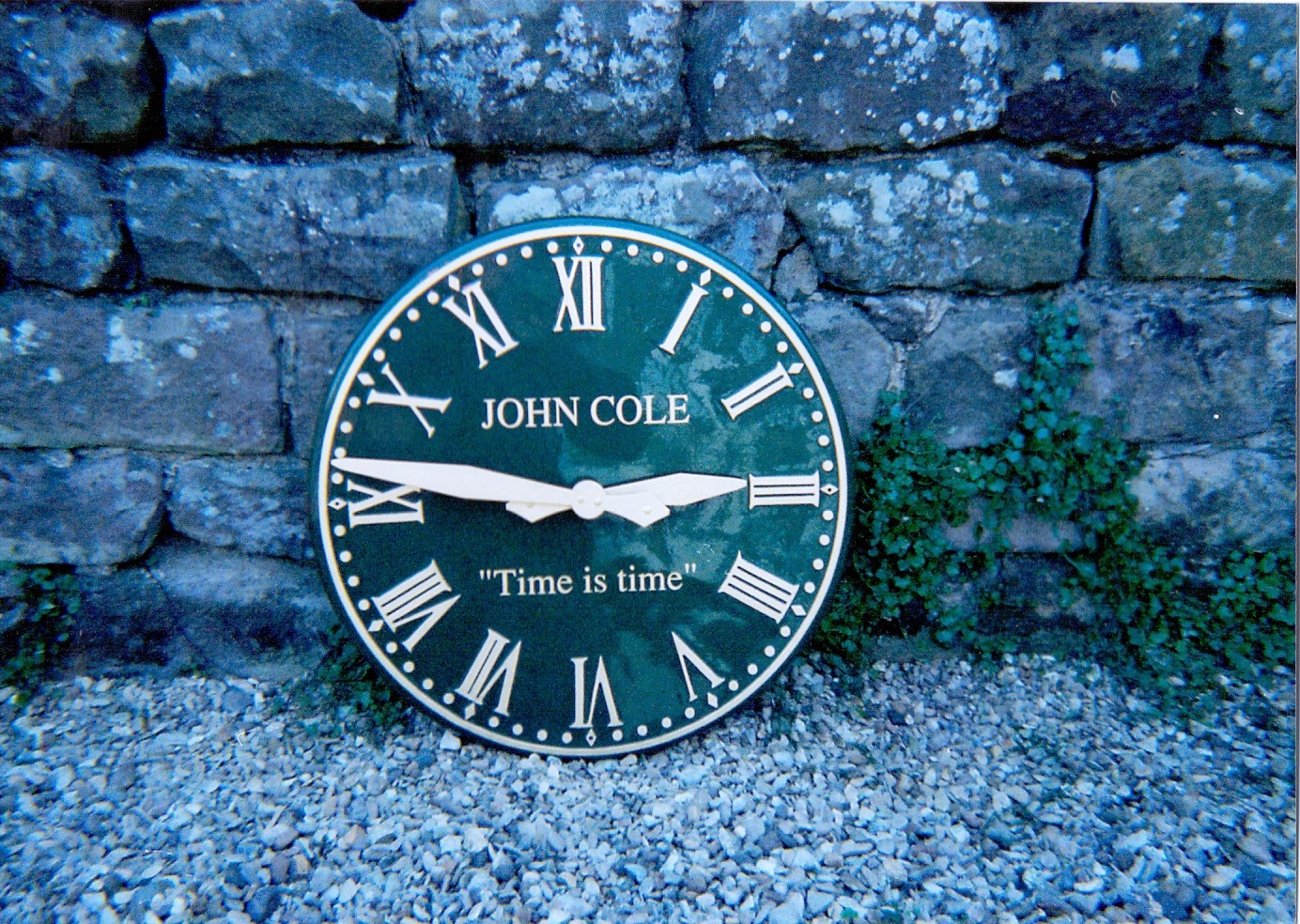 Large Outdoor Commemorative Clock