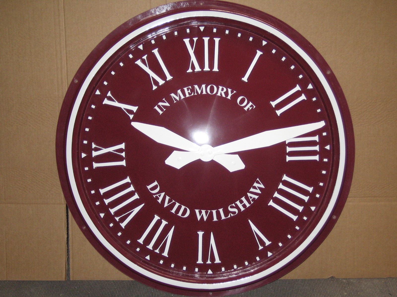 Commemorative Exterior Clock
