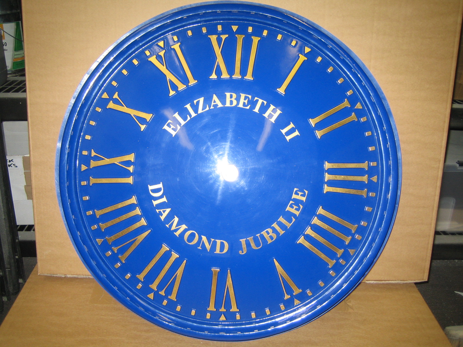 Large Outdoor Clock for Cricket Club