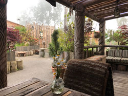 Outside of our lounge