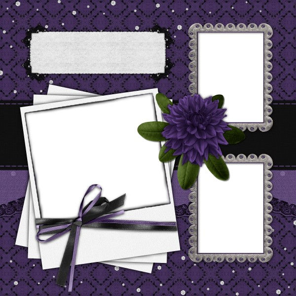 Thumbnail: Masquerade Party SIAS Album 3 Digital Scrapbooking