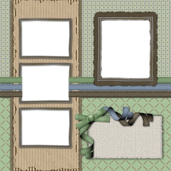 Thumbnail: Down to Earth SIAS Album 3 Digital Scrapbooking