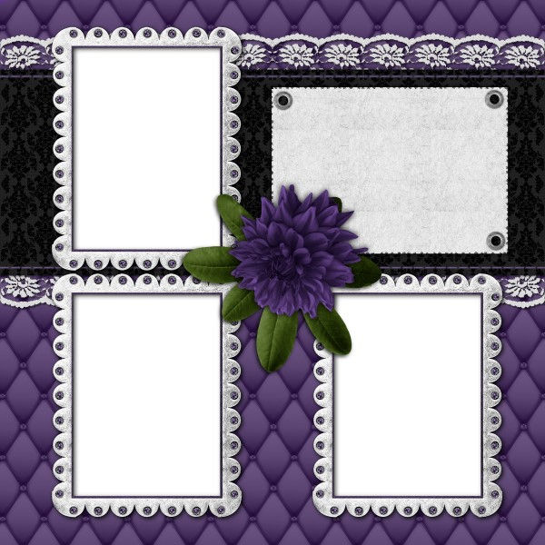 Thumbnail: Masquerade Party SIAS Album 4 Digital Scrapbooking