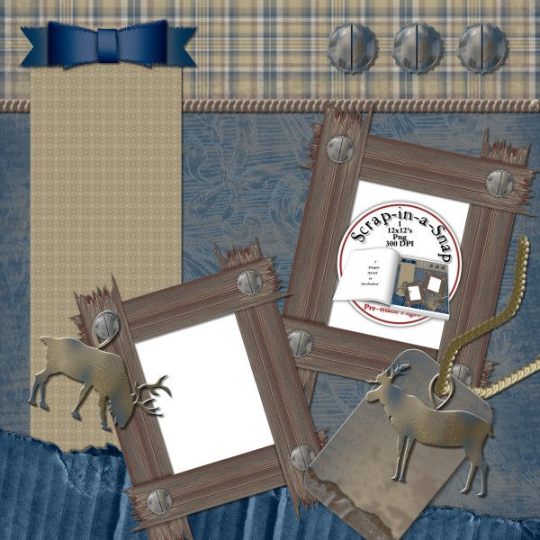 Thumbnail: Nature's Wild Digital Scrapbooking Kit