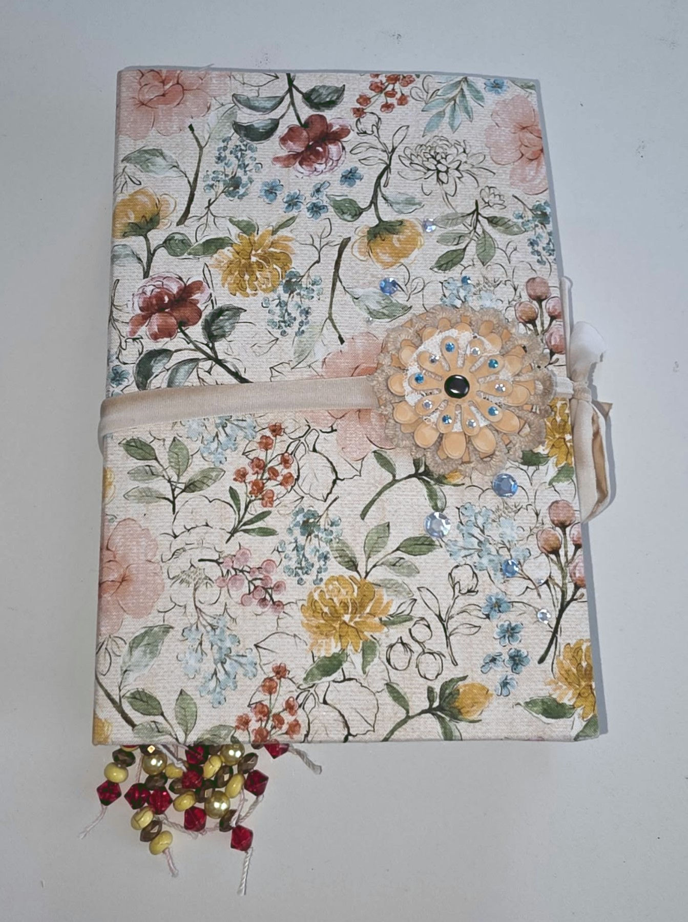 Floral Fabric Journal