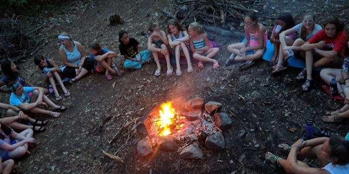 island campout fire