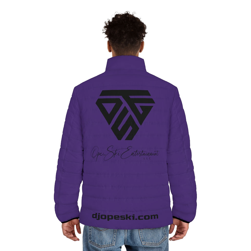 Thumbnail: Copy of Copy of Men's Puffer Jacket (AOP)