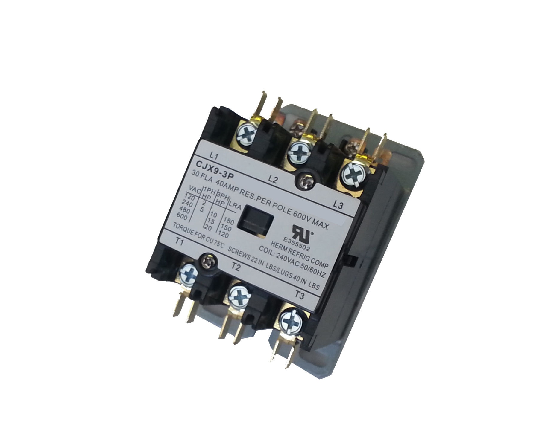 General Purpose Contactor 3 Pole 40A (Various Voltage)