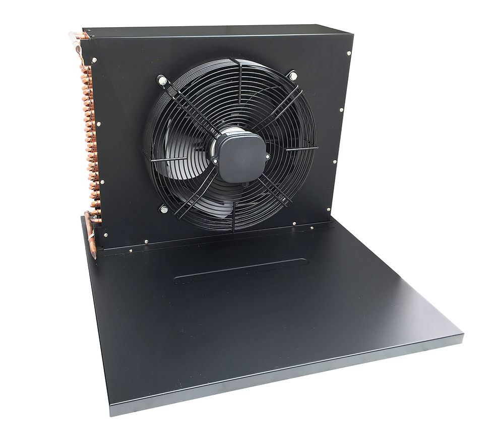 Thumbnail: Cond F Coil, Fan and Base for 2.5 HP Unit (220V)