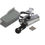 Thumbnail: CHG 551020 1-1/8" Offset Hydraulic Door Closer and Hook