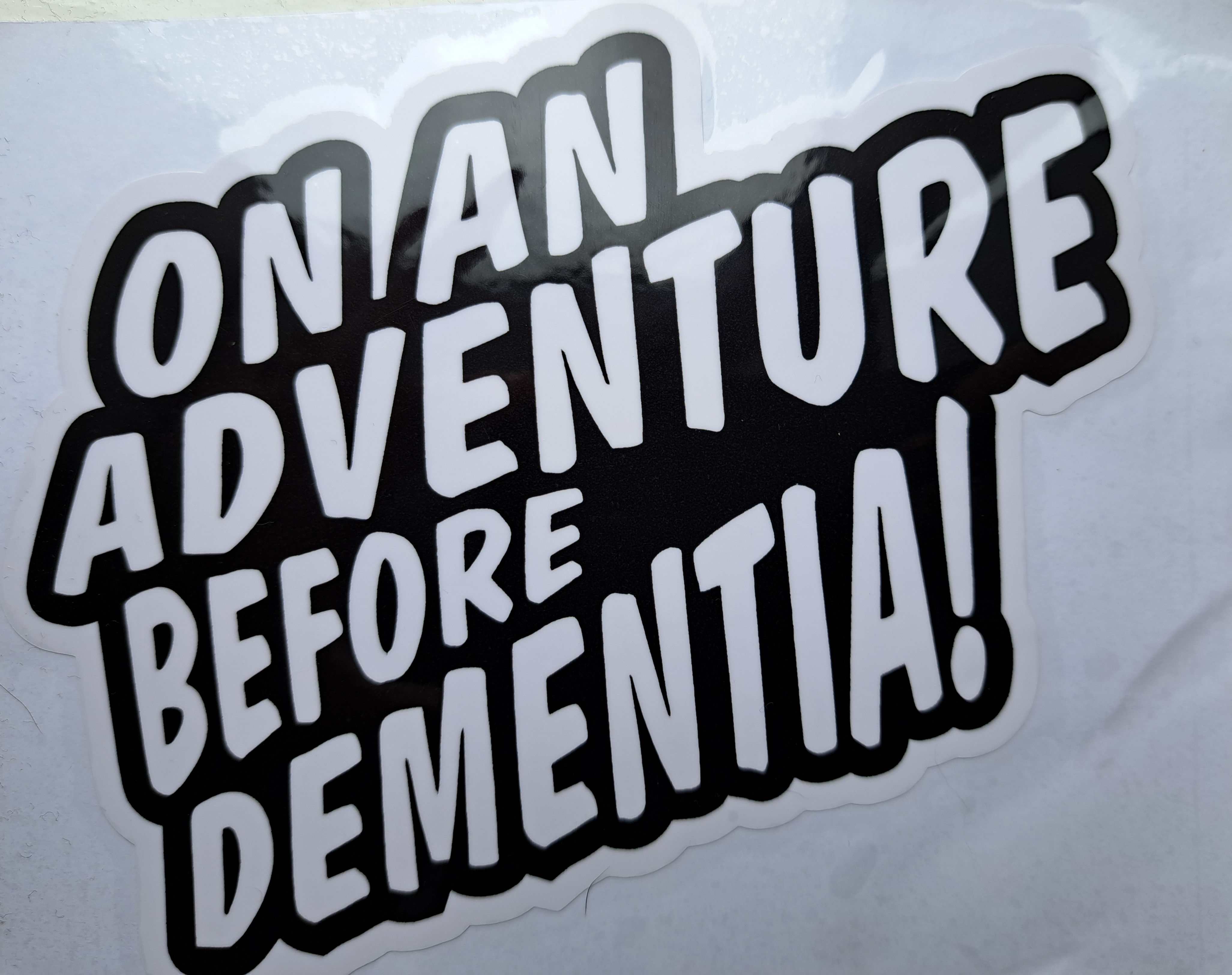 Adventure Vinyl Sticker