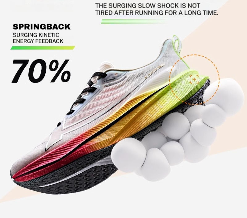 Thumbnail: Lightweight Cushioned Running Shoes for Men with Durable Sole