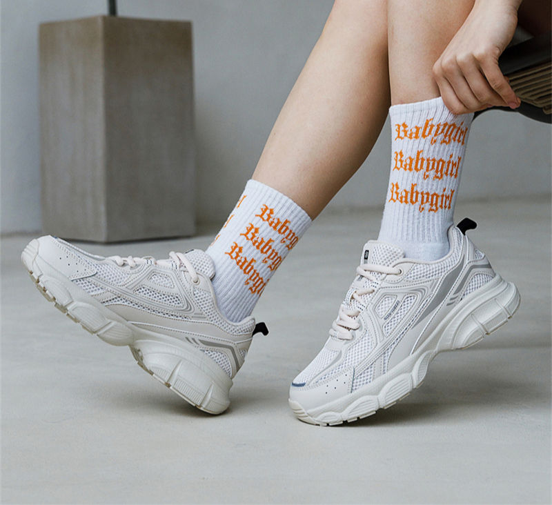 Thumbnail: Women Lightweight Jogging Sneakers with Breathable Mesh and Soft Support Sole