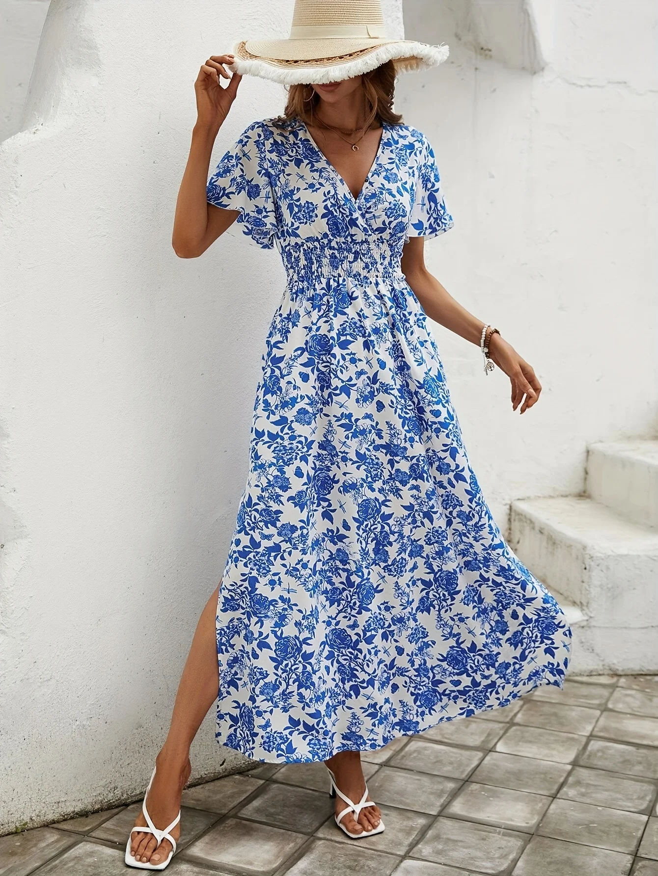 Bohemian Beach Dress for Women Comfortable Casual Spring Summer Wear