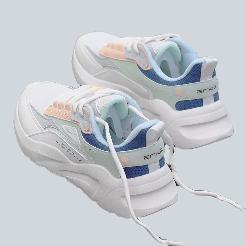 Thumbnail: Breathable Mesh Sports Sneakers For Women With Shock Absorbing Lightweight Sole