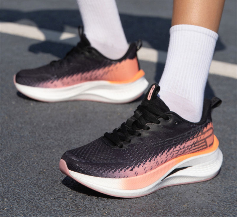 Thumbnail: Womens Racing Running Shoes Breathable Carbon Plate Cushion Sneakers