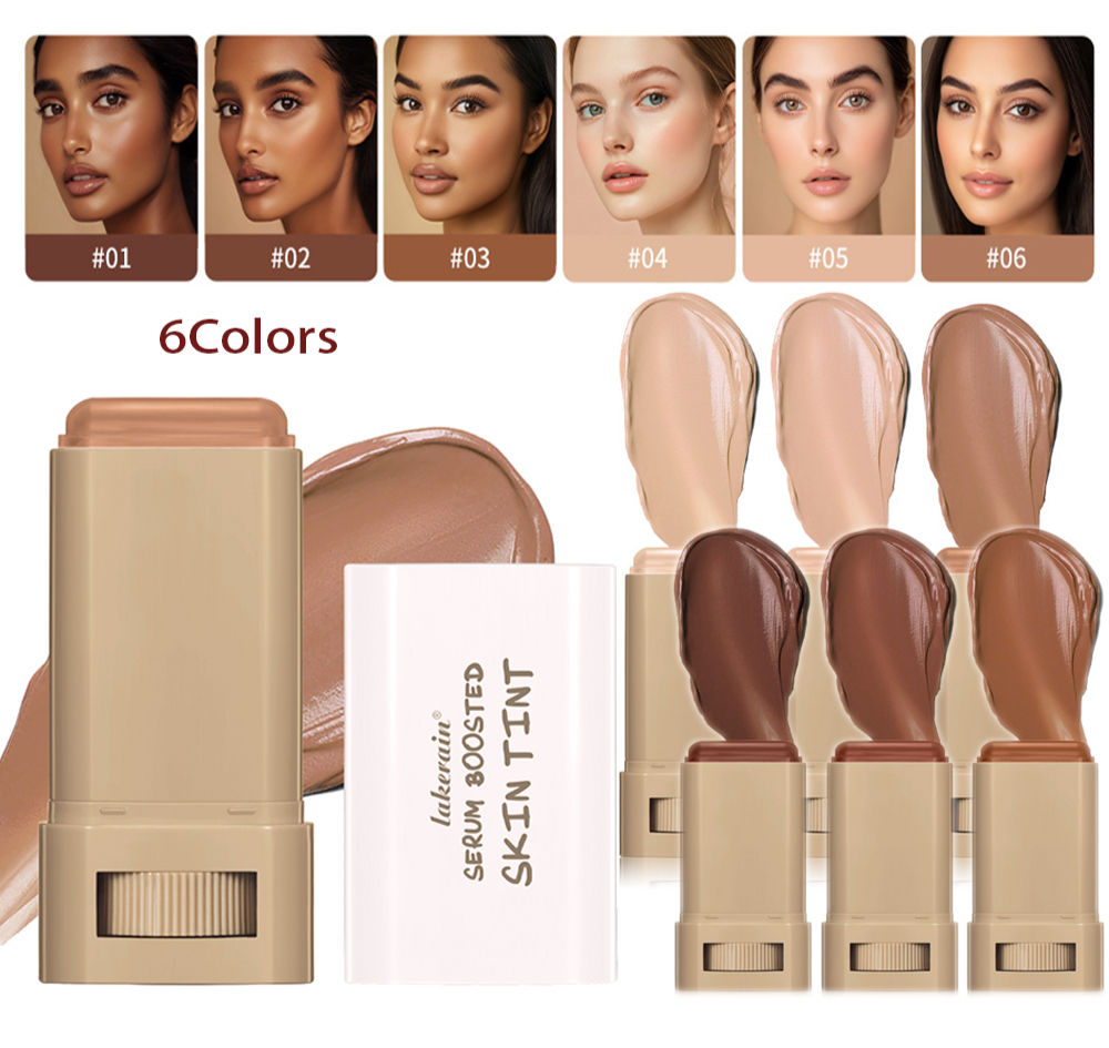Skin Tint Stick Waterproof Nourishing Serum Foundation Solid Base Makeup