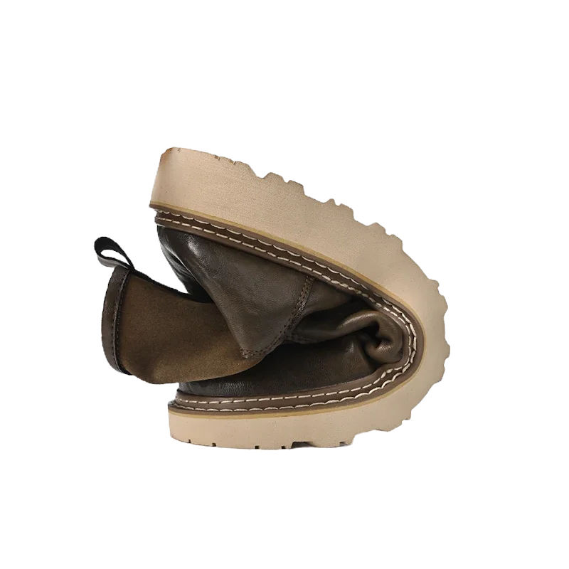 Thumbnail: Fashion High Top Casual Motorcycle Boots for Men Anti Slip Ankle Shoes