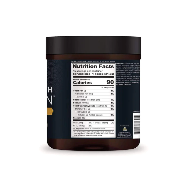 Thumbnail: Bone Broth Protein - Powder (15 servings)