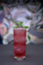 Rasberry Mint Highball