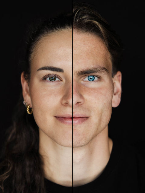 2 in 1 portret