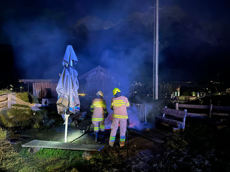 Brandverdacht – Feuerschein im Riders Playground