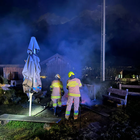 Brandverdacht – Feuerschein im Riders Playground
