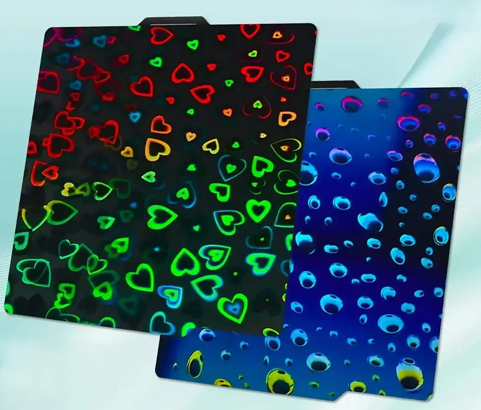 Thumbnail: PEH Waterdrop-PEH Sweetheart Build Plate For Bambu Lab A1/X1/X1C/P1S/P1P