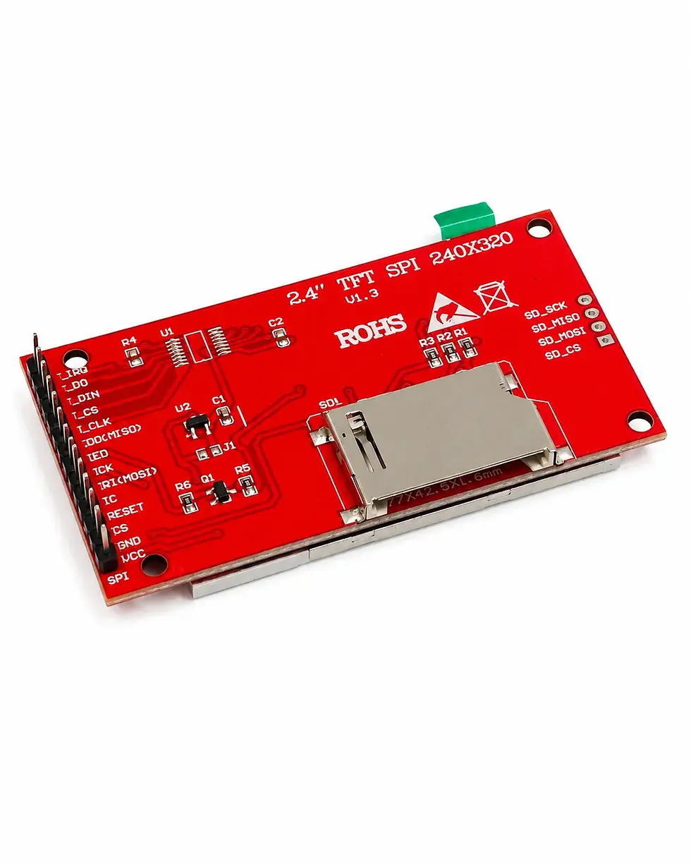 Thumbnail: 2.4" ST7789 IPS TFT LCD 240×320 SPI Display Module with SD Card