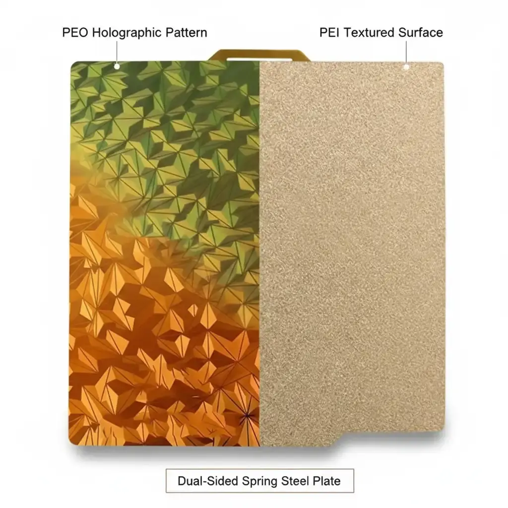 PEI Textured-PEO Chameleon Build Plate For Bambu Lab A1/X1/X1C/P1S/P1P