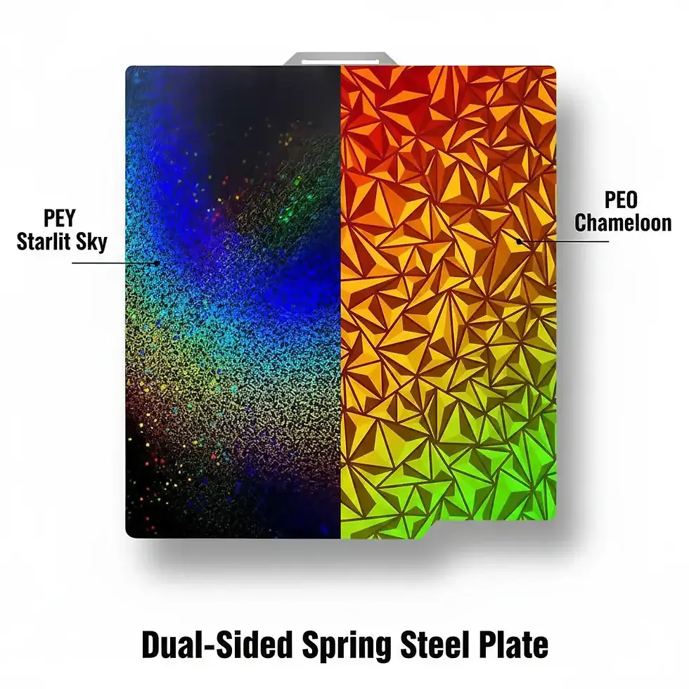 PEY Starlit sky-PEO Chameleon Build Plate For Bambu Lab A1/X1/X1C/P1S/P1P