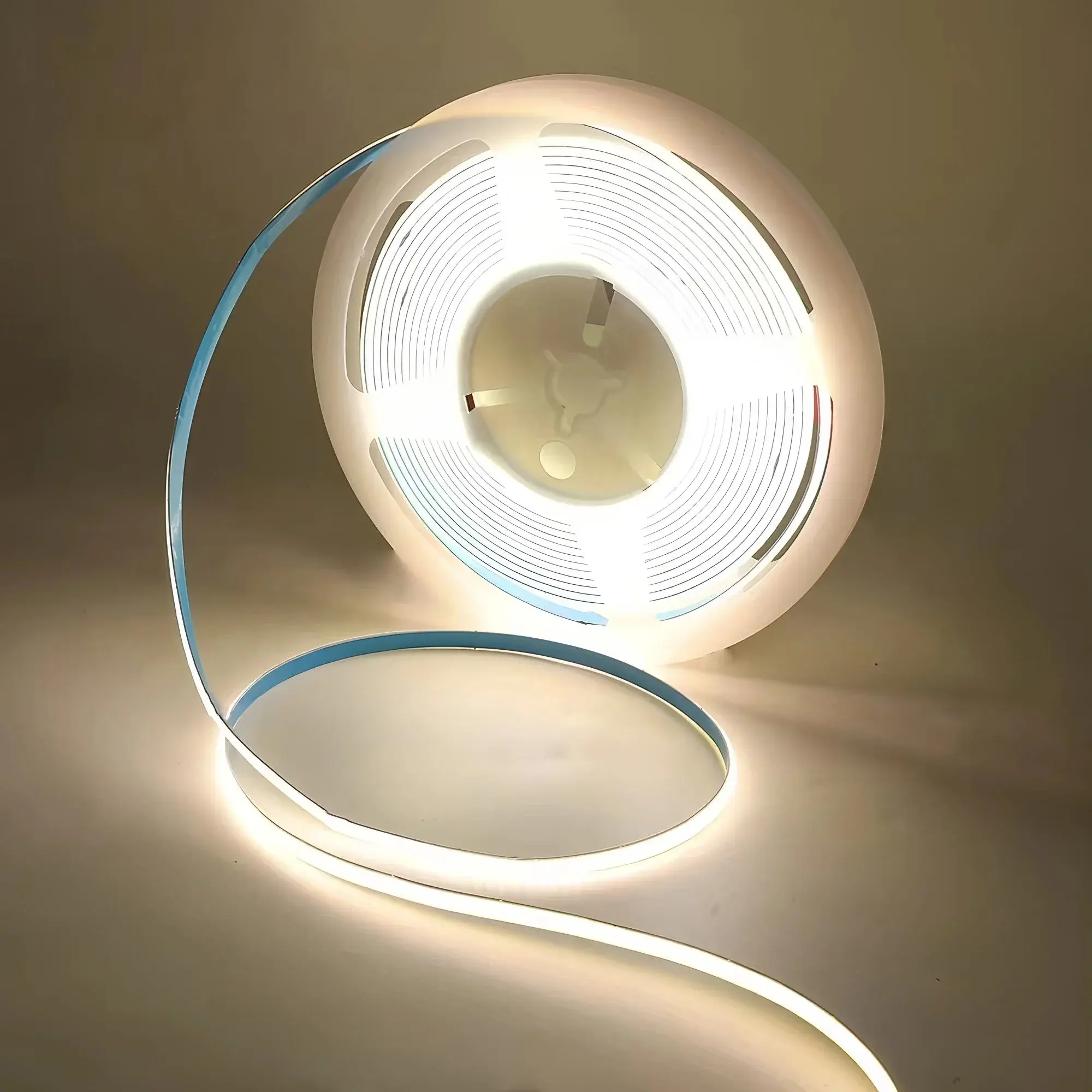 4000K Warm White COB LED Strip Light 5 Meter, 480 LEDs/M, 2.7mm Ultra Narrow