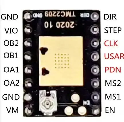 Thumbnail: TMC 2209 v2 With Heat Sink Stepper Motor Driver Silent 3d Printer Part Arduino