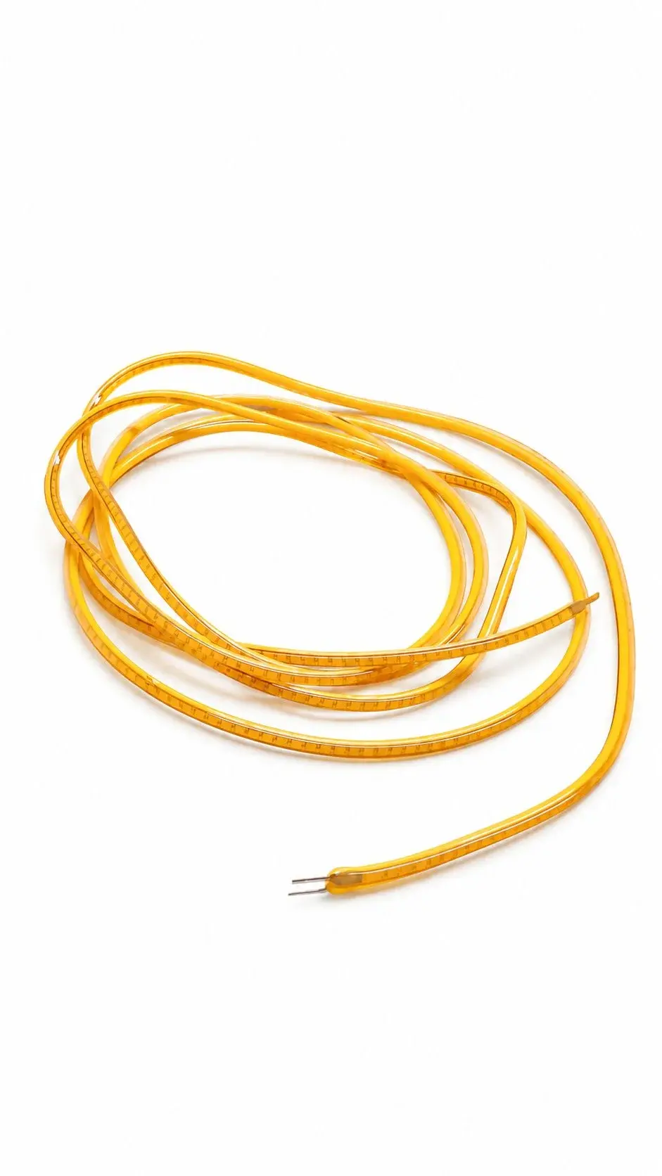 Autables 2200K Warmwhite Flexible LED Filament Light–1.8mmDia 24V 950mm opp end