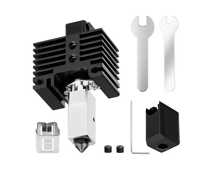 BambuLab P1S Hardened Steel 0.6mm Hotend Assembly Bambu Lab X1/X1C/X1E/P1P