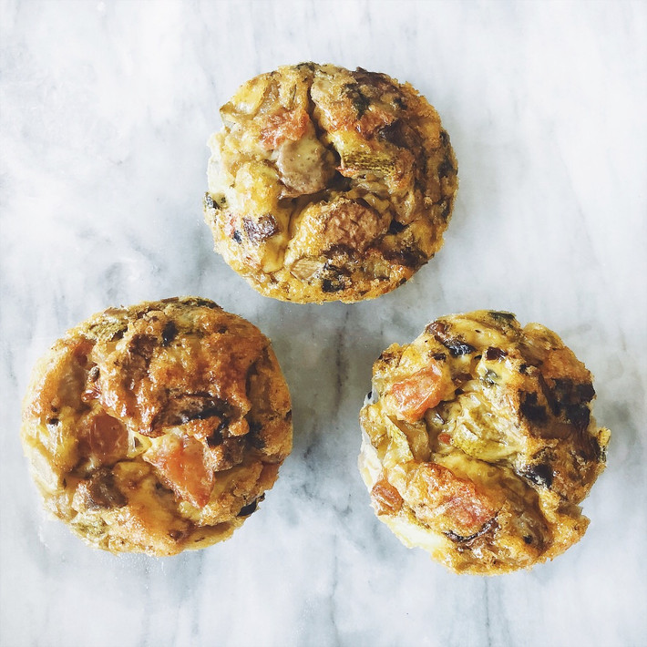 Muffins de Huevo con Verduras