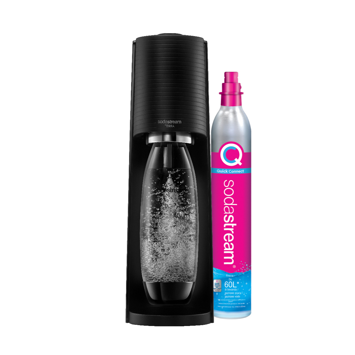 Máquina Gasificadora TERRA Negra SodaStream