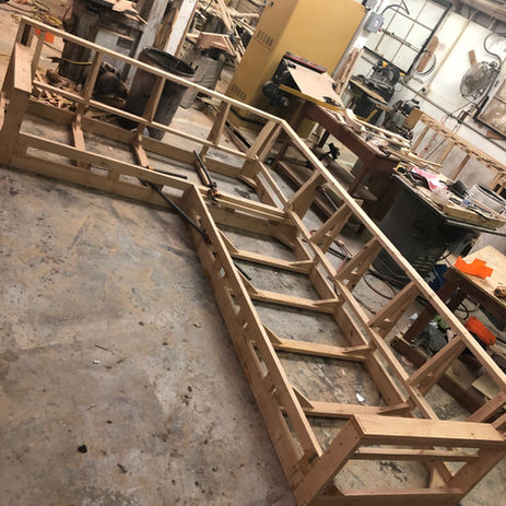 Custom Alder Wood Sofa Sectional